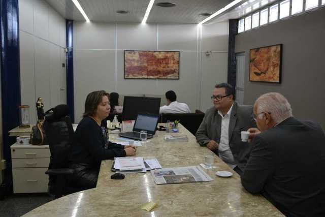 Cons.Waltânia com Admilson Brasil e o vice-pres.TCE,Luciano Nunes