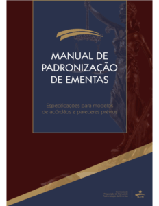 Manual de Padronização de Decisões e Termos